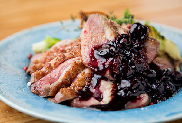鴨むね肉のソテー